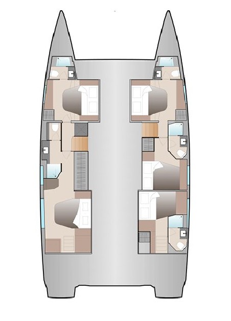 Fountaine Pajot Fountaine Pajot Aura 51 Carrie Lee