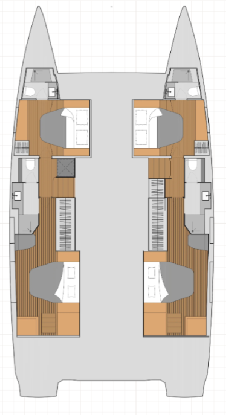 Fountaine Pajot Fountaine Pajot Aura 51 Last Mango