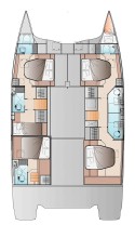 Fountaine Pajot Fountaine Pajot FP 48 Quintet 5 Long Layover
