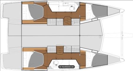 Fountaine Pajot Fountaine Pajot Lucia 40 - 4 cab. Infinite Blue