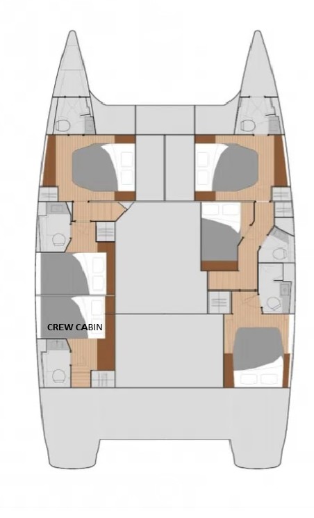 Fountaine Pajot Fountaine Pajot Saba 50 Quintet - 5 + 1 cab. Discover