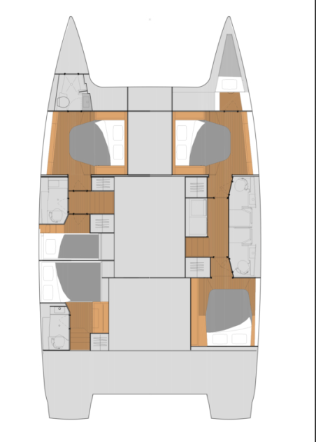Fountaine Pajot Fountaine Pajot Tanna 47 - 5 cab. Cattitude