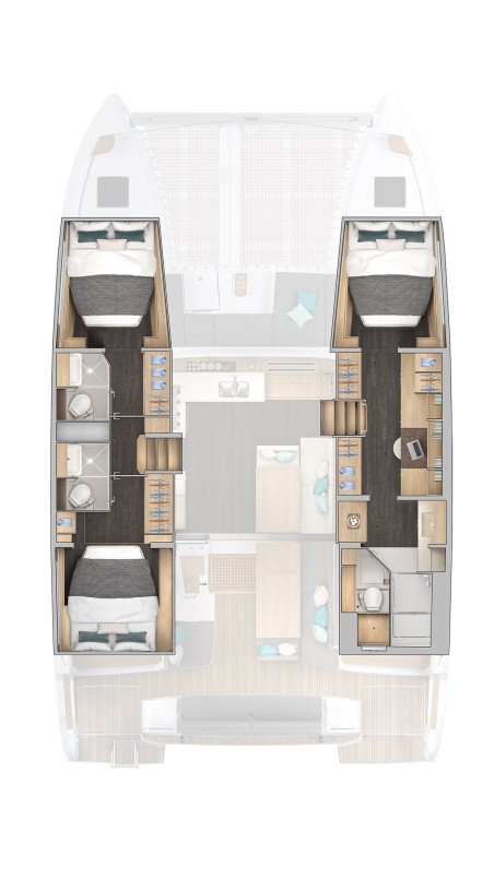 Lagoon-Bénéteau Lagoon 43 - 3 cab. Promises Promises