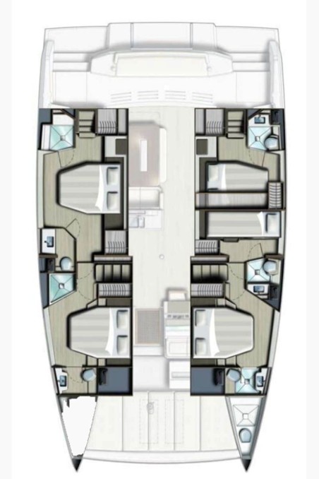 Catana Group Bali 4.8 - 5 cab. Tooth Ferry
