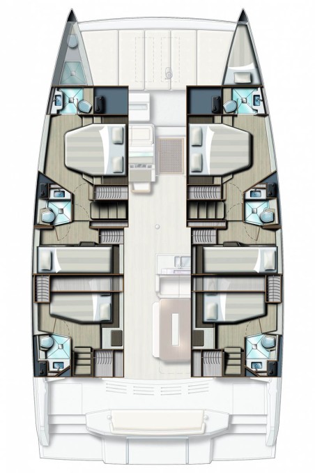 Catana Group Bali 4.8 - 6 + 1 cab. Bali Cat