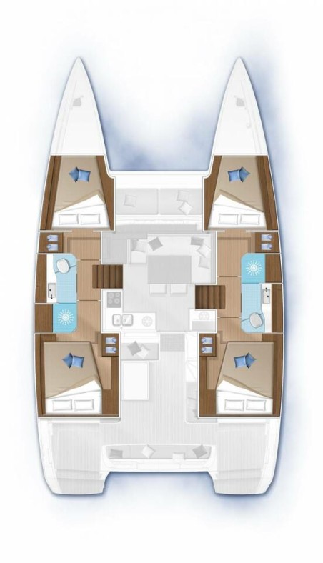 Lagoon-Bénéteau Lagoon 40 - 4 + 2 cab Coconut
