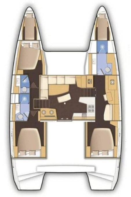 Lagoon-Bénéteau Lagoon 42 - 3 + 2 cab. Bingo