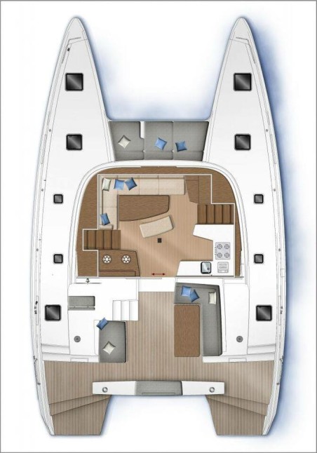 Lagoon-Bénéteau Lagoon 42 - 4 + 2 cab. Canopée