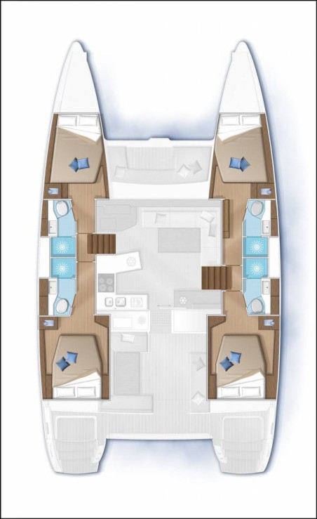 Lagoon-Bénéteau Lagoon 450 S - 4 + 2 cab. Arome