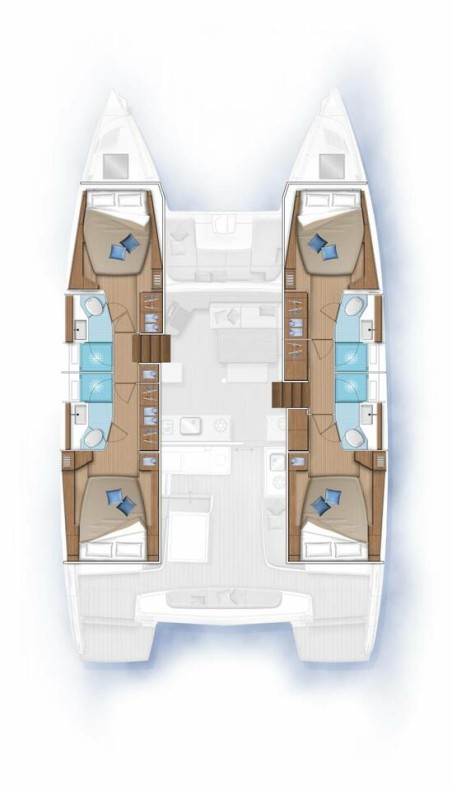 Lagoon-Bénéteau Lagoon 46 - 4 + 2 cab. 3S