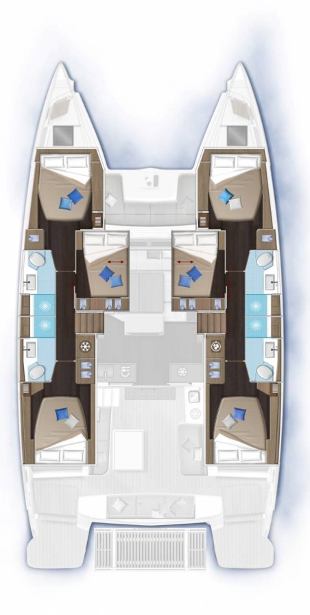 Lagoon-Bénéteau Lagoon 51 - 6 + 2 cab. Nowo