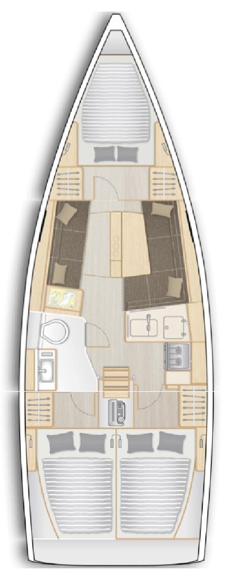 Hanse Yachts Hanse 348- 3 cab. Nausicaa