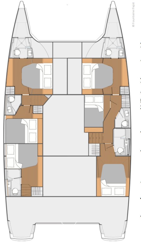 Fountaine Pajot Fountaine Pajot Saba 50 - 6 cab Triumpho