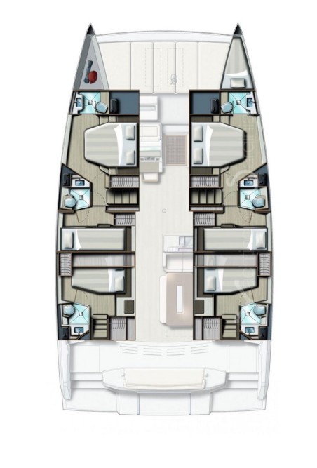 Catana Group Bali 4.8 - 6 + 1 cab. Physeter