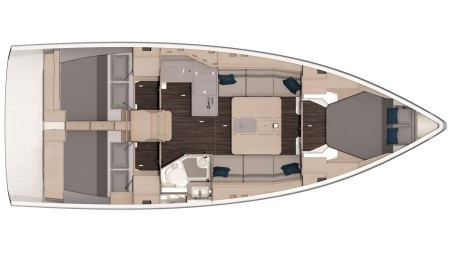 Dufour Yachts Dufour 37 - 3 cab. Viridis