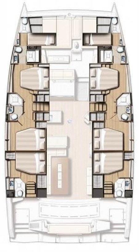 Catana Group Bali 5.4 - 6 + 2 cab. Maravela