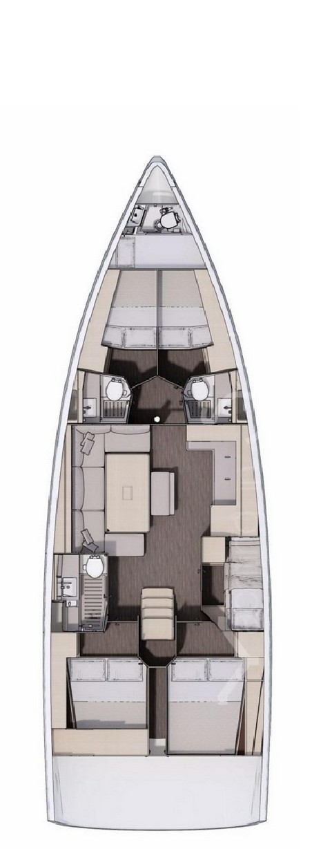 Dufour Yachts Dufour 470 - 5 + 1 cab. Weasley