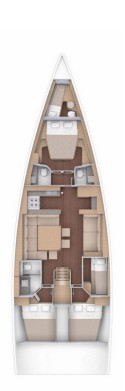 Dufour Yachts Dufour 56 Exclusive - 4 + 1 cab. Morisia