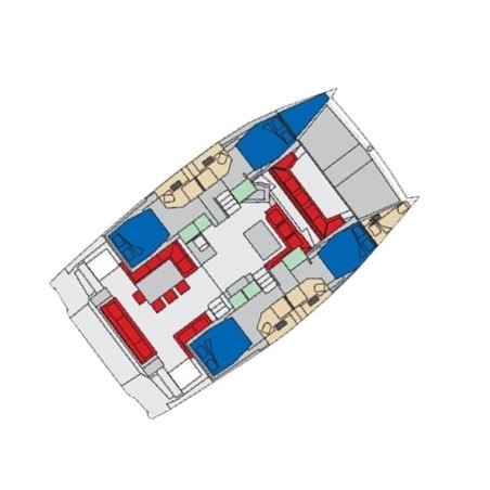 Lagoon-Bénéteau Lagoon 46 - 4 + 1 cab. Barone