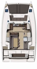 Catana Group Bali 4.3 - 4 + 2 cab. Antares