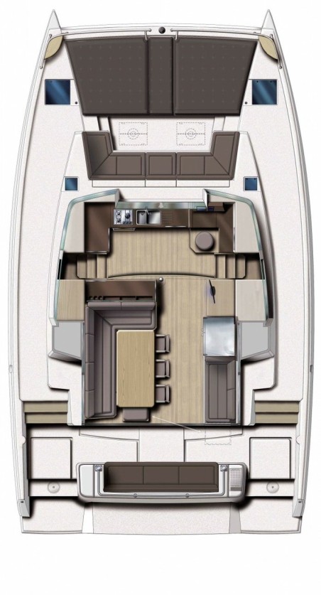 Catana Group Bali 4.3 - 4 + 2 cab. Antares