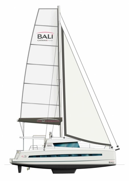 Catana Group Bali 4.3 - 4 + 2 cab. Antares