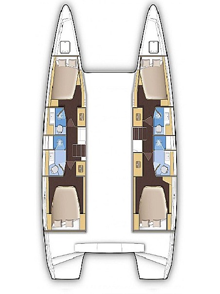 Lagoon-Bénéteau Lagoon 42 - 4 + 2 cab. Zaki
