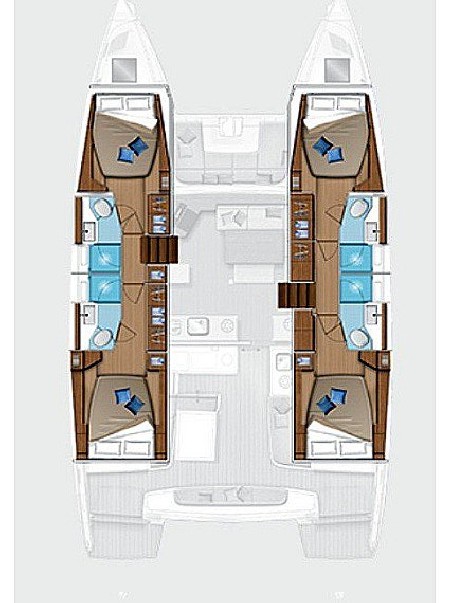 Lagoon-Bénéteau Lagoon 46 - 4 + 2 cab. Espabila
