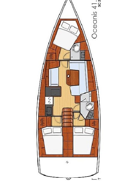 Bénéteau Oceanis 41.1 Diamanti I
