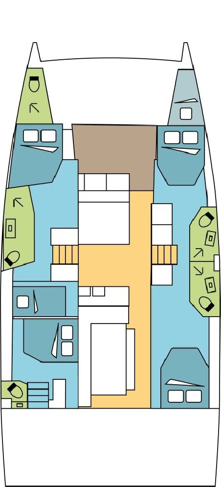 Catana Group Bali 4.6 - 5 + 1 cab. Endeavour