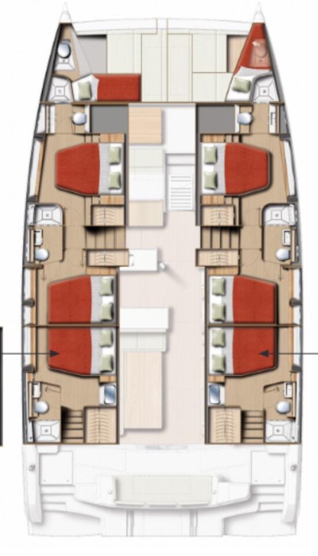 Catana Group Bali 5.2 - 6 + 2 cab. Infinity