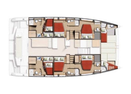 Catana Group Bali 5.2 - 6 + 2 cab. Libera