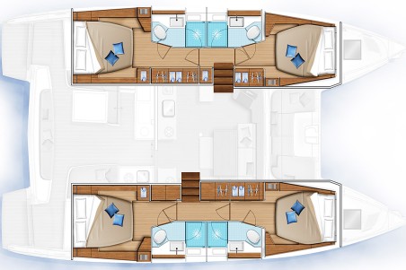 Lagoon-Bénéteau Lagoon 46 - 4 + 1 cab. Umi