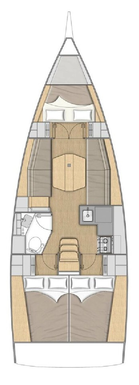 Oceanis 34.1 - 3 cab. | Czarter jachtu Turcja | Travelboat