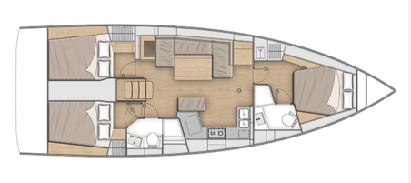 Bénéteau Oceanis 40.1 - 3 cab. Gia