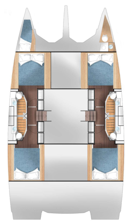Cervetti Yachts Cervetti 44 - 4 + 1 cab. Du Du