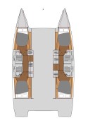 Fountaine Pajot Fountaine Pajot Astrea 42 - 4 + 1 cab. Deutz