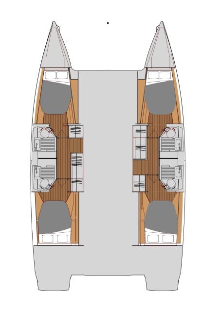 Fountaine Pajot Fountaine Pajot Astrea 42 - 4 + 1 cab. Deutz