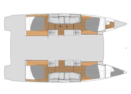 Fountaine Pajot Fountaine Pajot Elba 45 - 4 + 1 cab. Ruinart