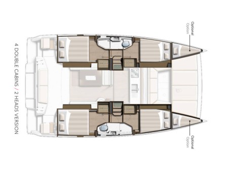 Catana Group Bali Catsmart - 4 cab. GoWithTheFlow