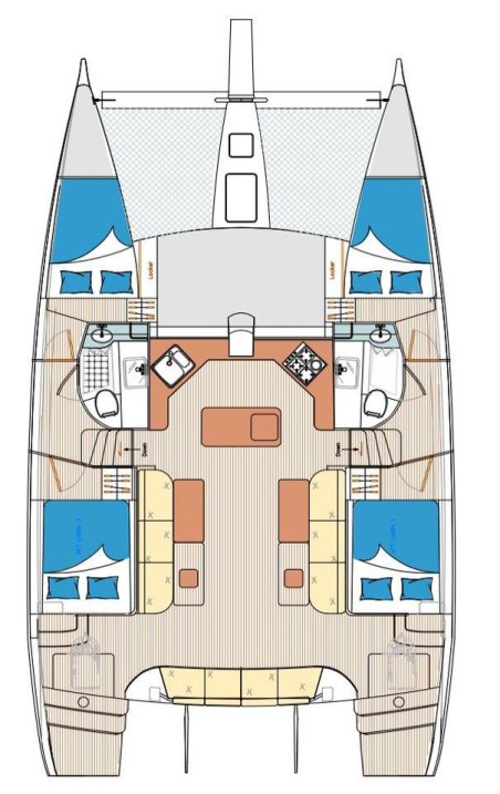 Island Spirit 410 | Yacht Charter Thailand | Travelboat