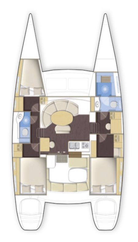 Lagoon-Bénéteau Lagoon 380 - 3 + 2 cab. Magikal