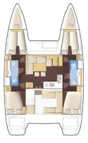 Lagoon 400 S2 | Czarter jachtu Tajlandia | Travelboat - 2