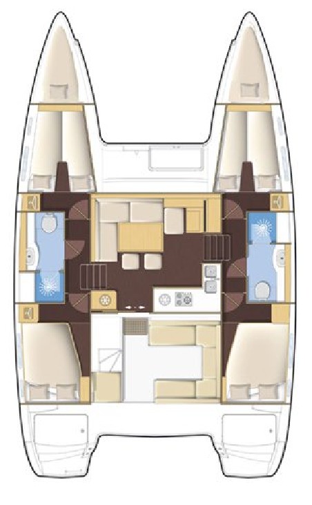 Lagoon 400 S2 | Czarter jachtu Tajlandia | Travelboat