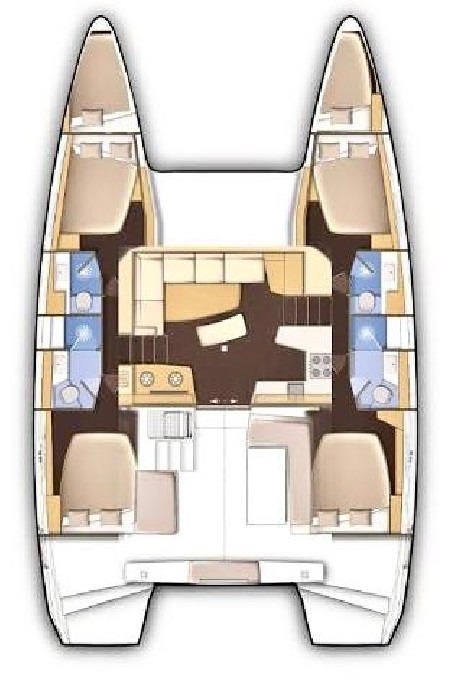 Lagoon-Bénéteau Lagoon 42 - 4 + 2 cab. Thai Thunder