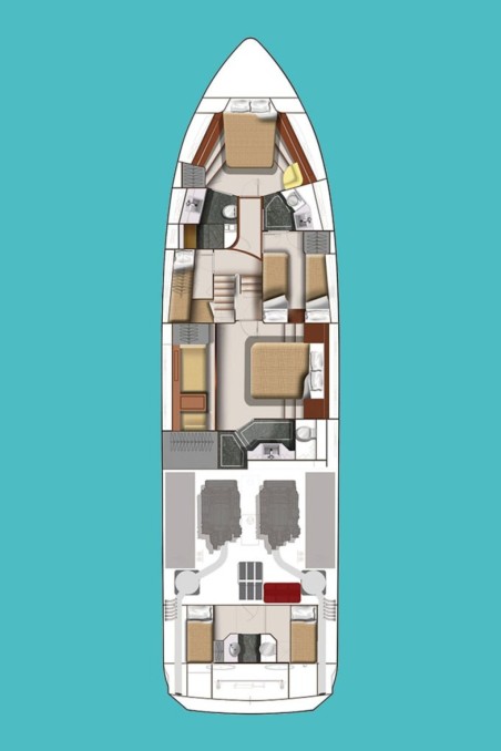 Galeon 640 Fly | Czarter jachtu Chorwacja | Travelboat