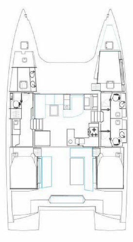 Nautitech Rochefort Nautitech 46 Open - 3 + 2 cab. Dream (cat)