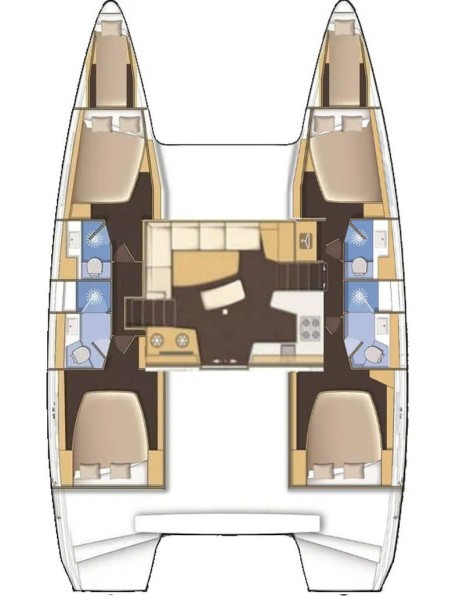 Lagoon-Bénéteau Lagoon 42 - 4 + 2 cab. Best Q