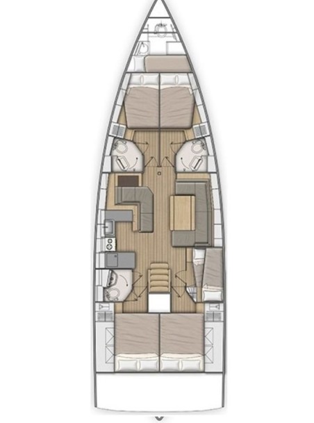 Bénéteau Oceanis 51.1 - 5 + 1 cab. Olga
