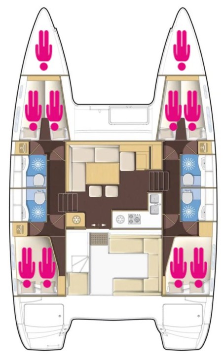 Lagoon-Bénéteau Lagoon 400 - 4 + 2 cab. Tramontana